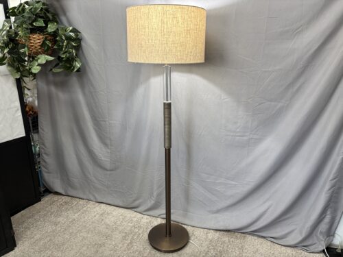 FLOWDECOR Atlantic Floor Lamp w/ Drum Shade
