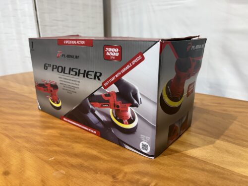 NEW! PLATINUM SERIES 6 Speed Dual Action Buffer Polisher