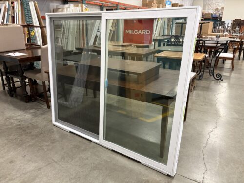 NEW! MILGARD 59x71 White Vinyl Horizontal Sliding Window
