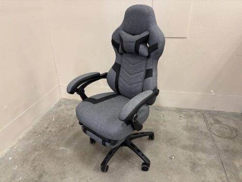 RESPAWN 110 Pro Ergonomic Gaming Chair with Extendable Footrest in Grey