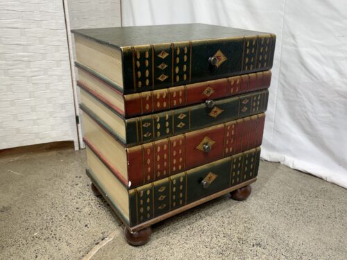 Stack of Tomes 4-Drawer Accent Table