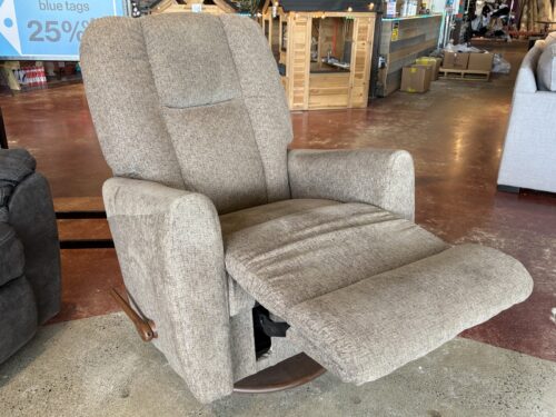 LA-Z-BOY Felix Manual Swivel Rocker Recliner - Warm Grey