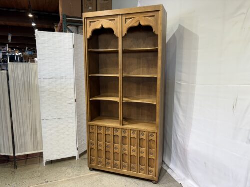 DREXEL Vintage Esperanto Mediterranean Style Double Bookcase