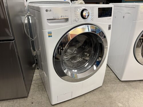 LG 4.5 cu.ft. Front Load Smart Washer Model # WM3700HWA