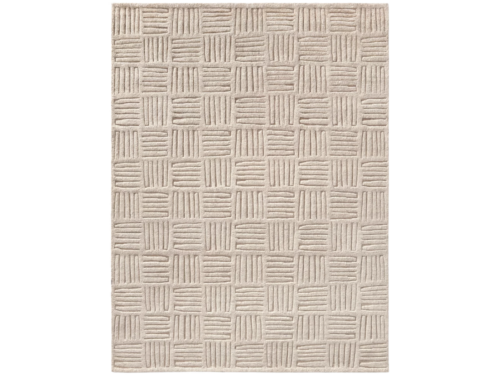 RESTORATION HARDWARE Basanti Wheat Hand-Knotted 10'x14' Wool Rug