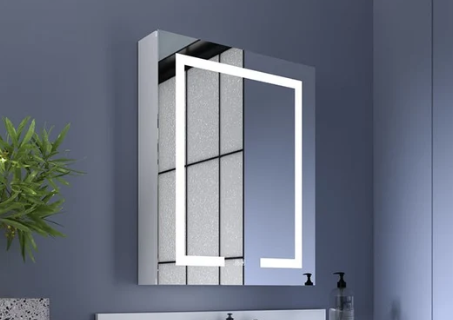 NEW! EXBRITE ShineX 30x24" LED Medicine Cabinet Model # 11FXMC2430V13RB