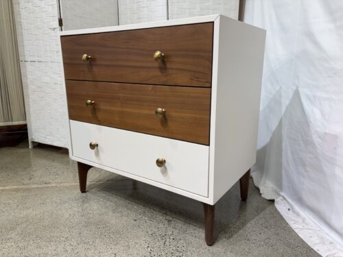 JOYBIRD Abbey 3 Drawer Dresser in Simic Walnut