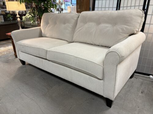 LA-Z-BOY Tufted Laurel Sofa in Light Beige