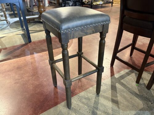 AMERICAN WOODCRAFTERS Bronson Driftwood Backless Bar Stool