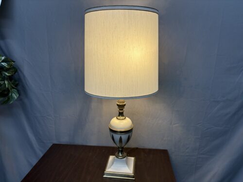 STIFFEL Vintage Mid Century Hollywood Regency Double Bulb Table Lamp