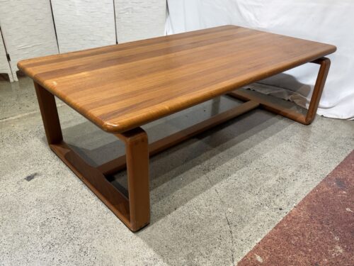 KD FURNITURE Scandinavian-Style Floating Top Coffee Table