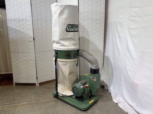 GENERAL INTERNATIONAL 1Hp Dust Collector w/ 2 Micron Filter Bag Model # 10-005