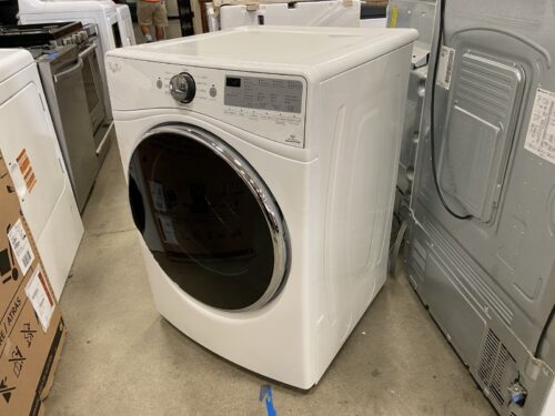 WHIRLPOOL 7.4 Cu. Ft. Smart Front Load Gas Dryer in White Model #WGD92HEFW0