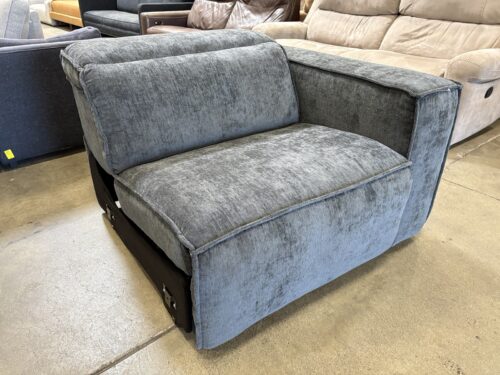 NEW! JOYBIRD Camden Modular Reclining Left-Hand Sofa Section in Crave Lava Rock Mottled Chenille
