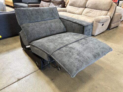 NEW! JOYBIRD Camden Modular Reclining Left-Hand Sofa Section in Crave Lava Rock Mottled Chenille
