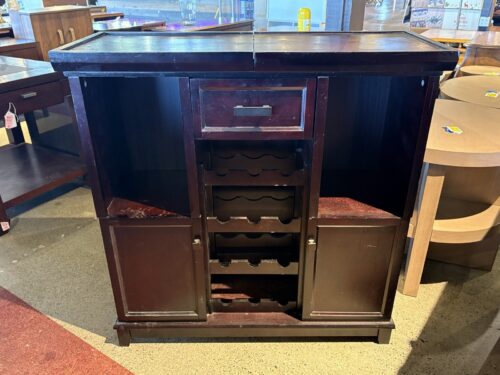 Expanding Serving Sideboard w/ Wine Storage