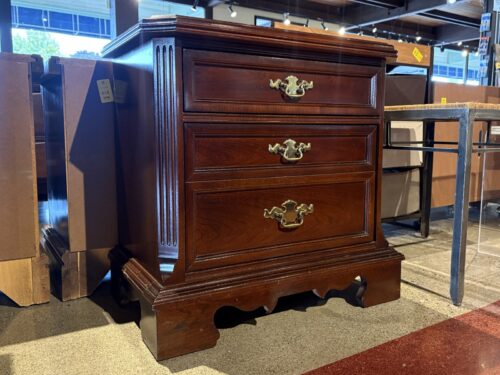 BASSETT Eden House Espresso 2-Drawer Nightstand