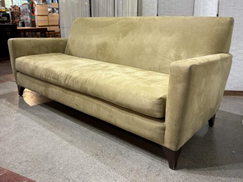 CARTER Plush Contemporary Single Cushion Sofa