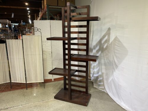 5 Tier Open Concept Display Etagere Bookcase