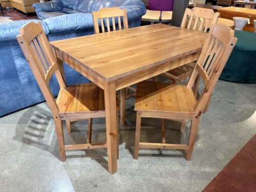 IKEA Jokkman Table and Four Chairs