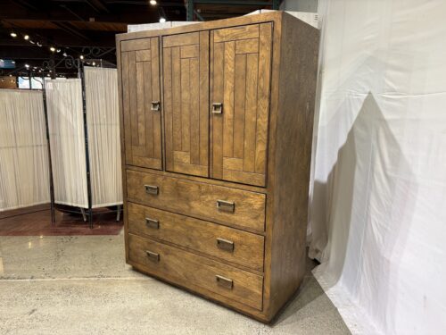 Vintage Campaign-Style Gentleman's Chest