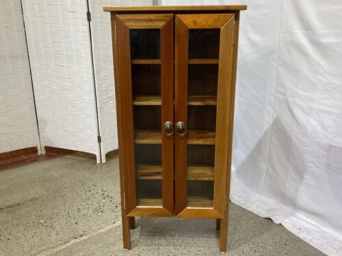 Petite Warm Blonde Display Cabinet