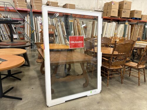 NEW! MILGARD V400 Tuscany Series 65x45 White Vinyl Picture Window