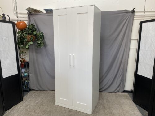 IKEA Brimnes 2-Door White Wardrobe