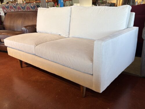 ROOM & BOARD Jasper Plush Off-White 1-Arm Sofa