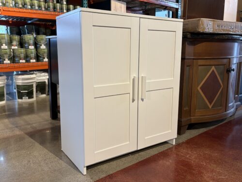 IKEA Brimnes Adjustable Shelf Cabinet w/ Doors - White