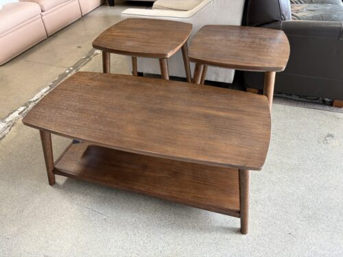 NEW! ASHLEY Lyncott MCM Style Cocktail Table (Set of 3)(Bellevue)