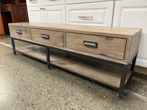 HAMMARY Parsons 3-Drawer Cocktail Bench