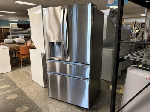 LG Smart Stainless Steel 29 cu ft 4-Door Fridge/Freezer w/ Ice & Water Dispenser Model # LF29H8330S/01