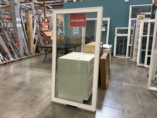 NEW! MILGARD V400 Tuscany Series 68x35 White Vinyl Picture Window