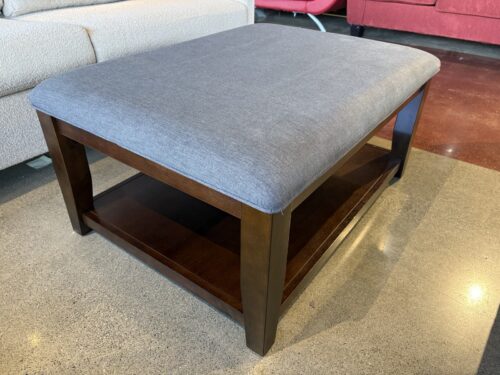 JOFRAN Cocktail Ottoman in Denim Blue