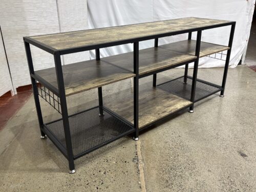 Modern Minimal 55" 3-Tier TV Console