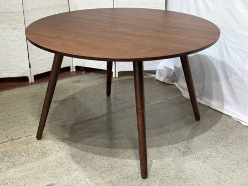 NEW! ARTICLE Seno 47" Round Dining Table - Walnut