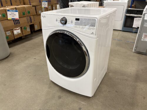 WHIRLPOOL White High Efficiency Electric Dryer with Advanced Moisture Sensing