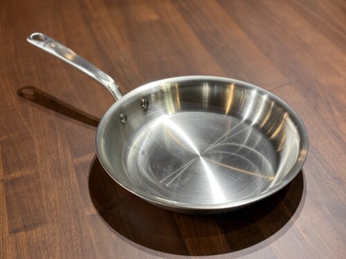 NEW! MADE IN Stainless Steel Clad 10" Frying Pan