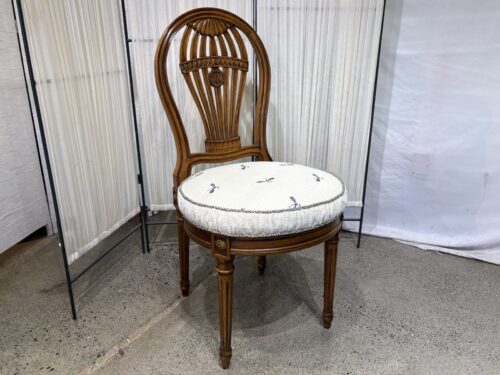 JOHN WIDDICOMB Dragonfly Cushion Balloon Back Dining Chair