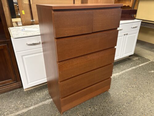 IKEA Malm Chestnut 6-Drawer Tall Dresser