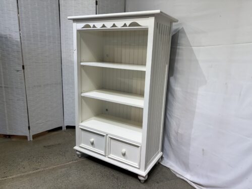 STANLEY Coastal Bookcase in Saltbox White
