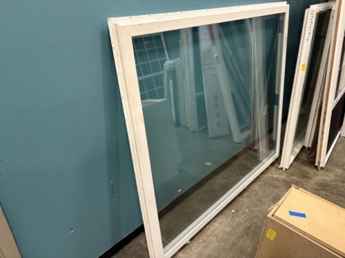 60x70 White Vinyl Picture Window