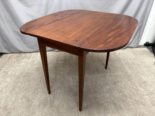 Vintage Solid Wood American Federal Drop Leaf Table