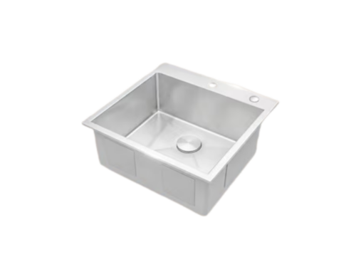 NEW! RUVATI Tirana Pro 16 Gauge Stainless Steel Drop-In Single Bowl Kitchen Sink