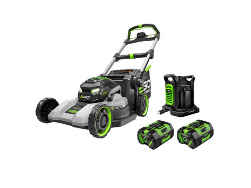 NEW! EGO Power+ 1000 Series Super Composite Deck Select Cut 22" Self Propelled Mower with 2 Batteries and Charger