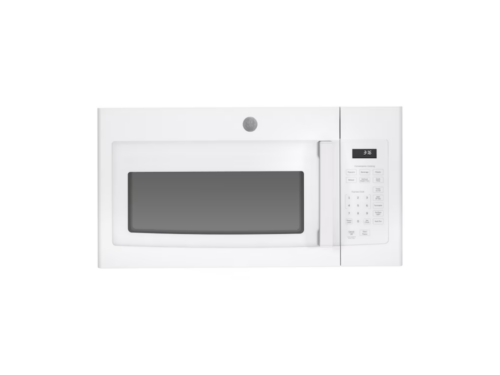 NEW! GE 1.6 Cu. Ft. Over-the-Range Microwave in White Model # JVM3160DFWW