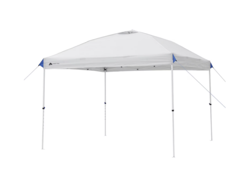 OZARK TRAIL 10x10 Straight Leg Pop-Up Canopy- White