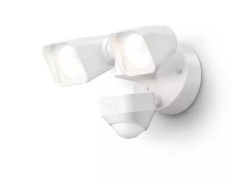 NEW! RING Floodlight Wired Starter Kit - White Model # 5W21S8-WEN0