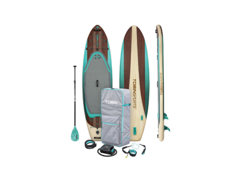 TOBIN SPORTS Endeavor Elite 11'2" Inflatable Stand-up Paddle Board Package